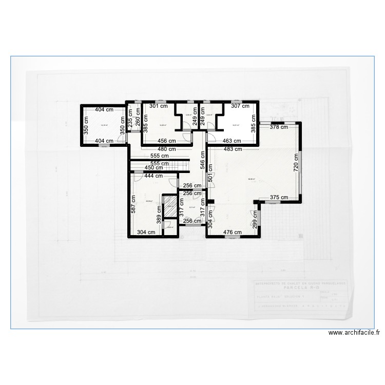 saboya 3 1. Plan de 12 pièces et 179 m2