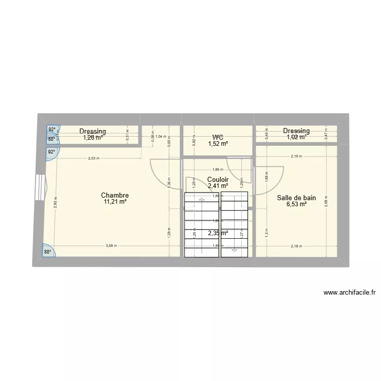 Chez laurie. Plan de 7 et 26 m² Chez laurie. Plan de 7 et 26 m²