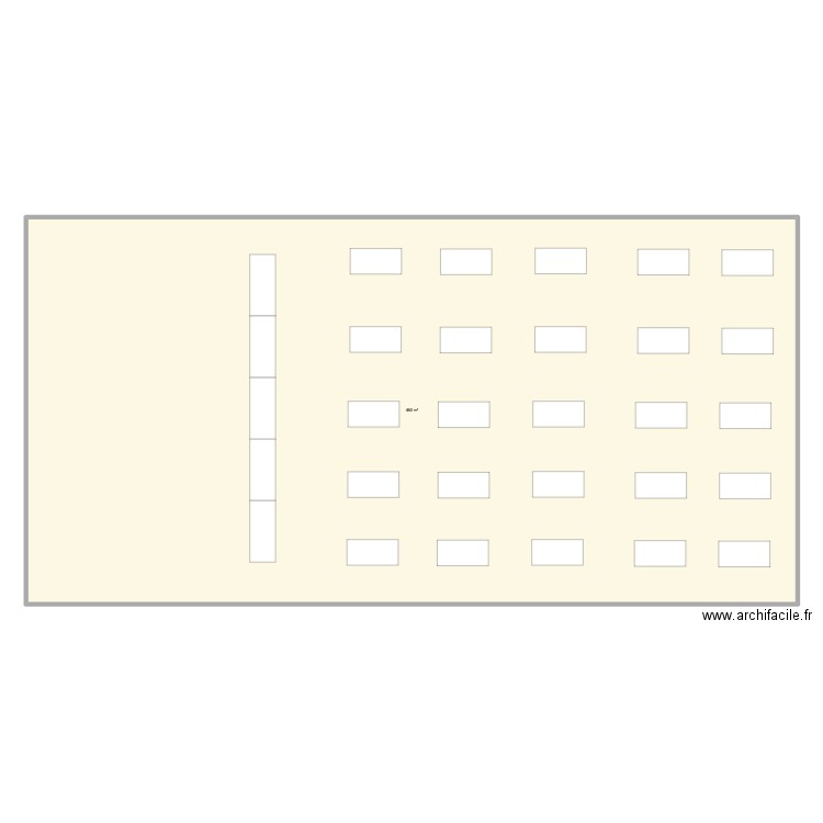 BELISSA. Plan de 1 pièce et 450 m2