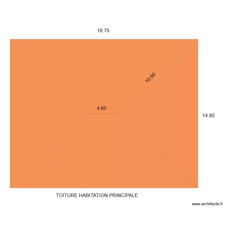 AUTONOES (toiture principale). Plan de AUTONOES (toiture principale). Plan de