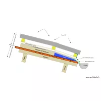 schema toiture isolant et hpv plaque PST