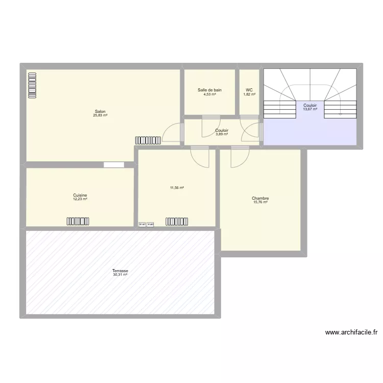 appartement. Plan de 