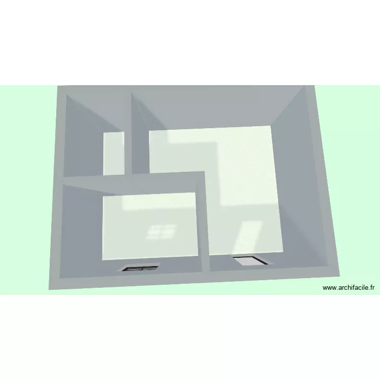 aura 33. Plan de 3 et 26 m² aura 33. Plan de 3 et 26 m²