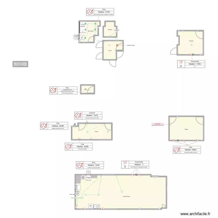 VELIZY HOME. Plan de 9 et 85 m² VELIZY HOME. Plan de 9 et 85 m²