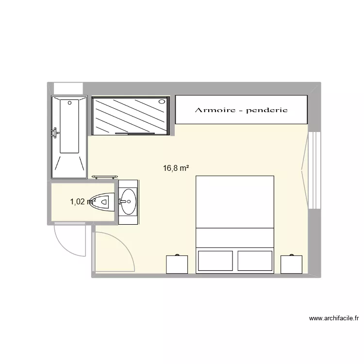 SDB Lilian Version finale. Plan de SDB Lilian Version finale. Plan de