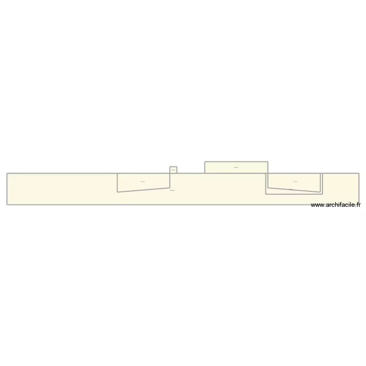 Epeule-Montesquieu. Plan de 6 pièces et 240 m² Epeule-Montesquieu. Plan de 6 pièces et 240 m²