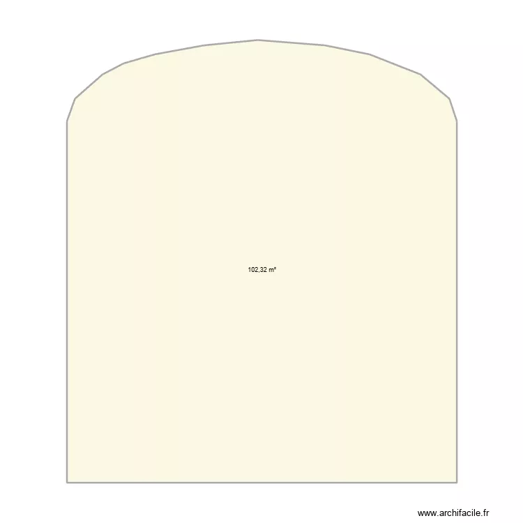 jardin nous. Plan de 1  et 102 m²