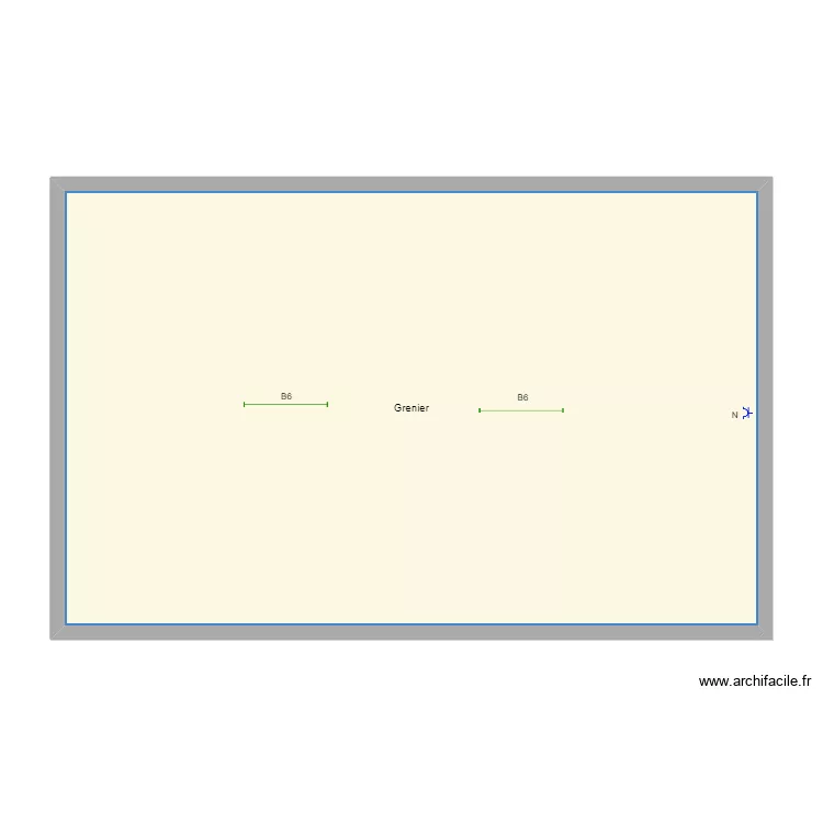 Grenier Cyrielle Fred. Plan de 