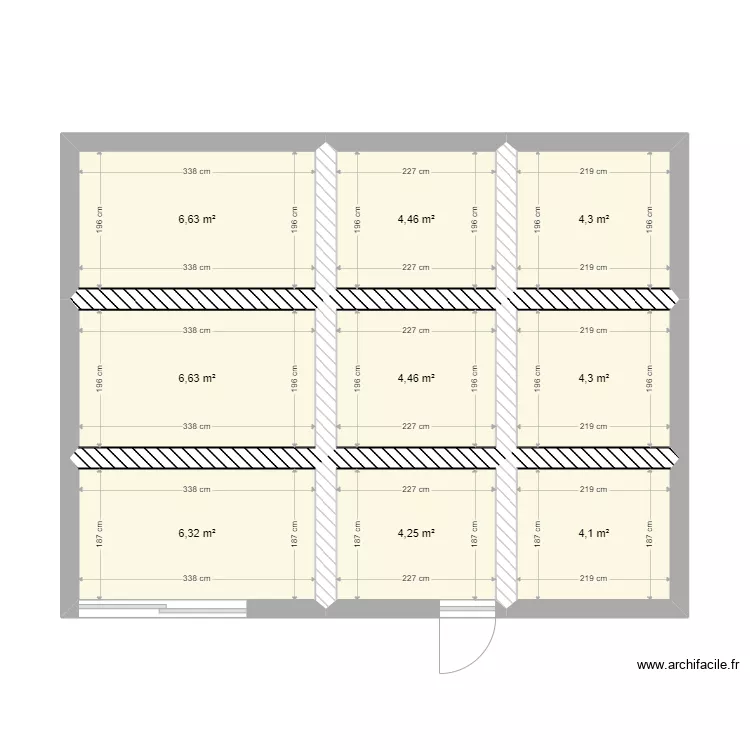 nathan daly,,. Plan de 9 et 45 m² nathan daly,,. Plan de 9 et 45 m²