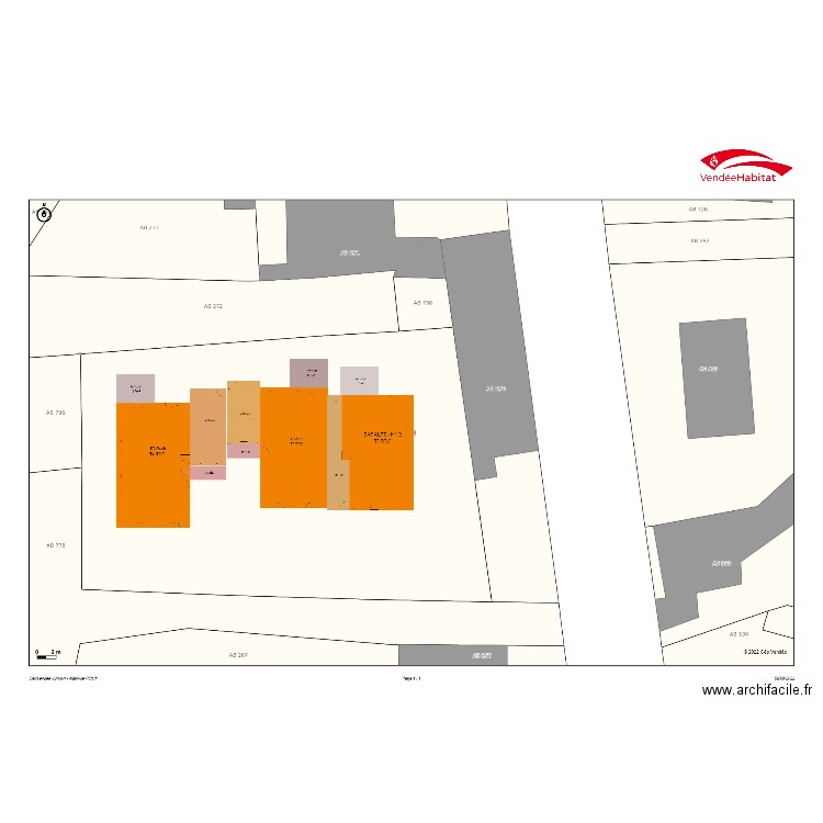 cheffois. Plan de 0 pièce et 0 m2