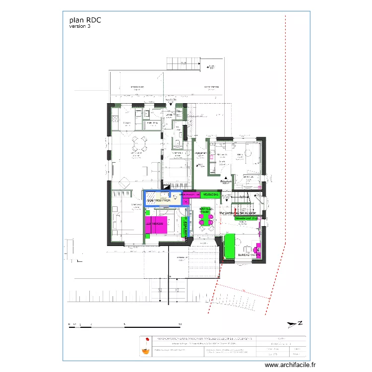 ALEXIS 22/5 BIS 3. Plan de 