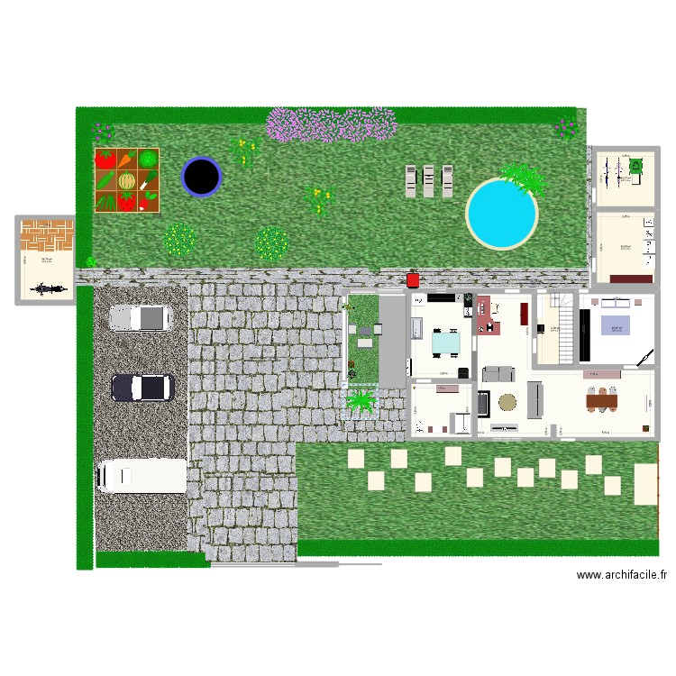 cellia. Plan de 12 pièces et 268 m2