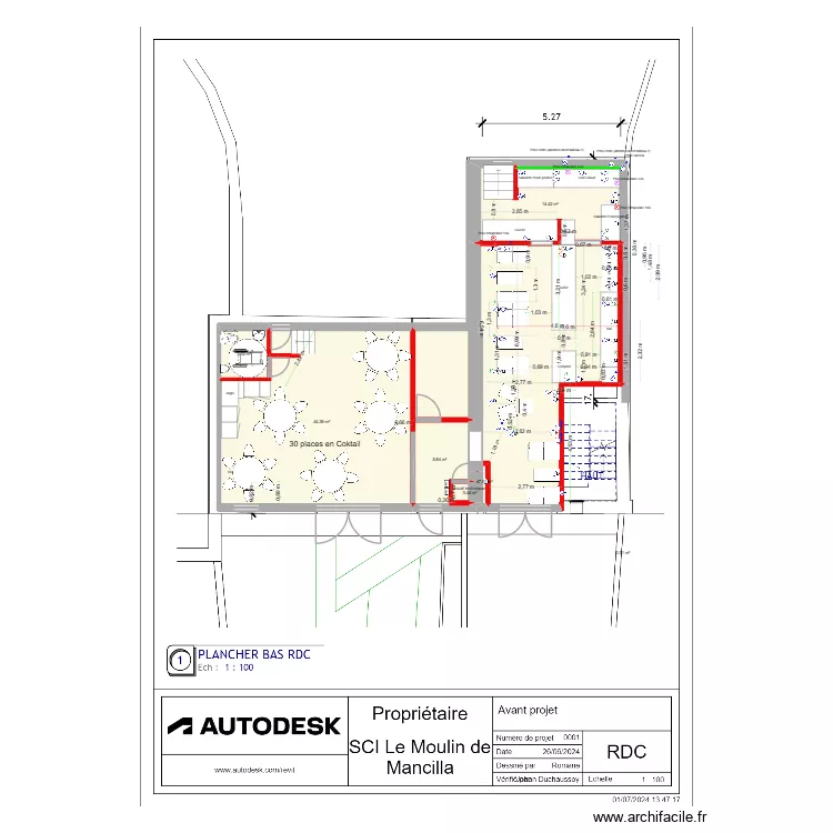 Projet MAJ 26012026v2. Plan de 7  et 69 m²