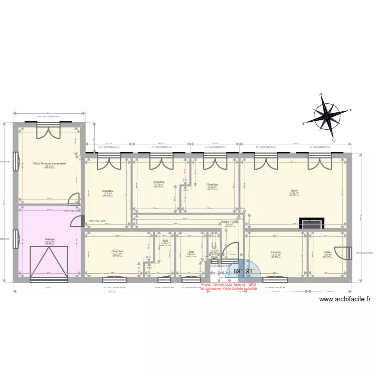 GUERIN Nicolas. Plan de 