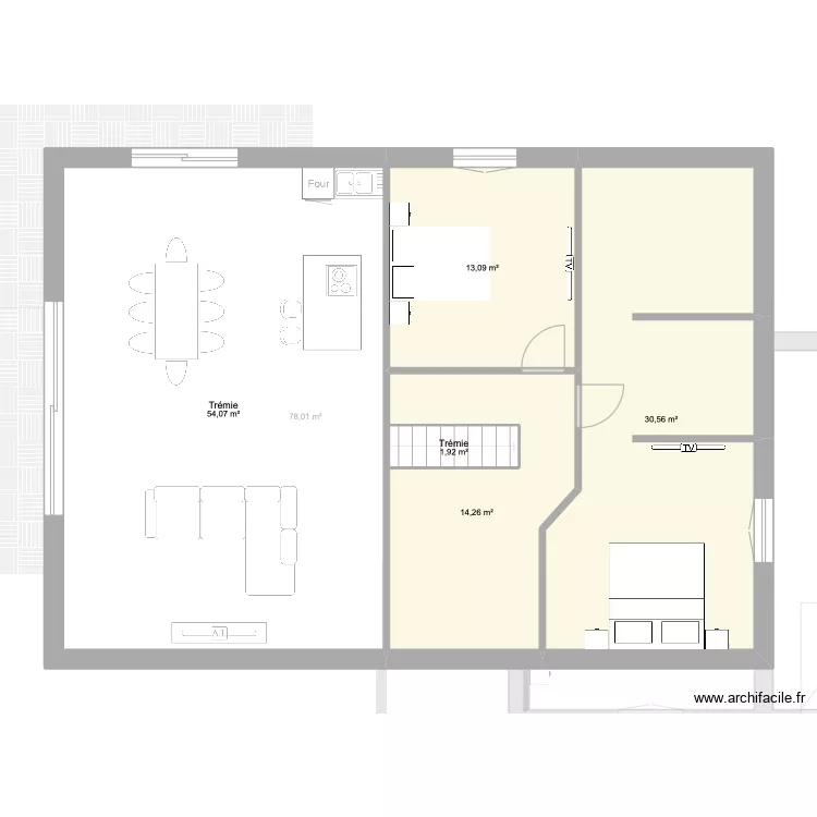 Louis et Camille. Plan de 