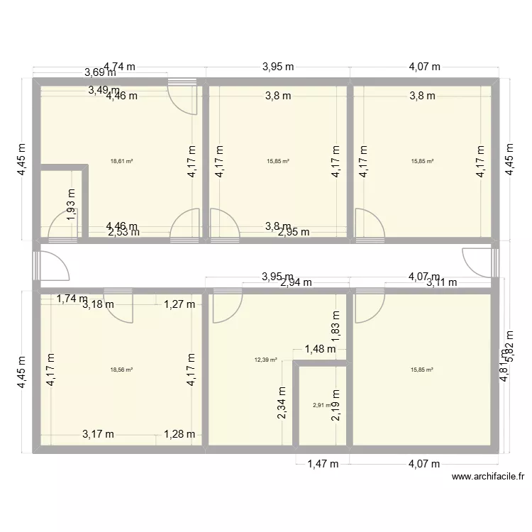 PROJET NOUVEAU MAISON. Plan de 7 et 100 m² PROJET NOUVEAU MAISON. Plan de 7 et 100 m²