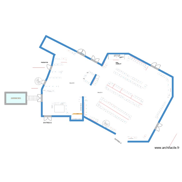 FANTASTIKCON 2026 PREVISION PLAN3 H.. Plan de 0 pièce et 0 m2