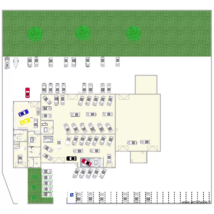 events auto romain2131camille20252026865538. Plan de 17  et 1769 m²