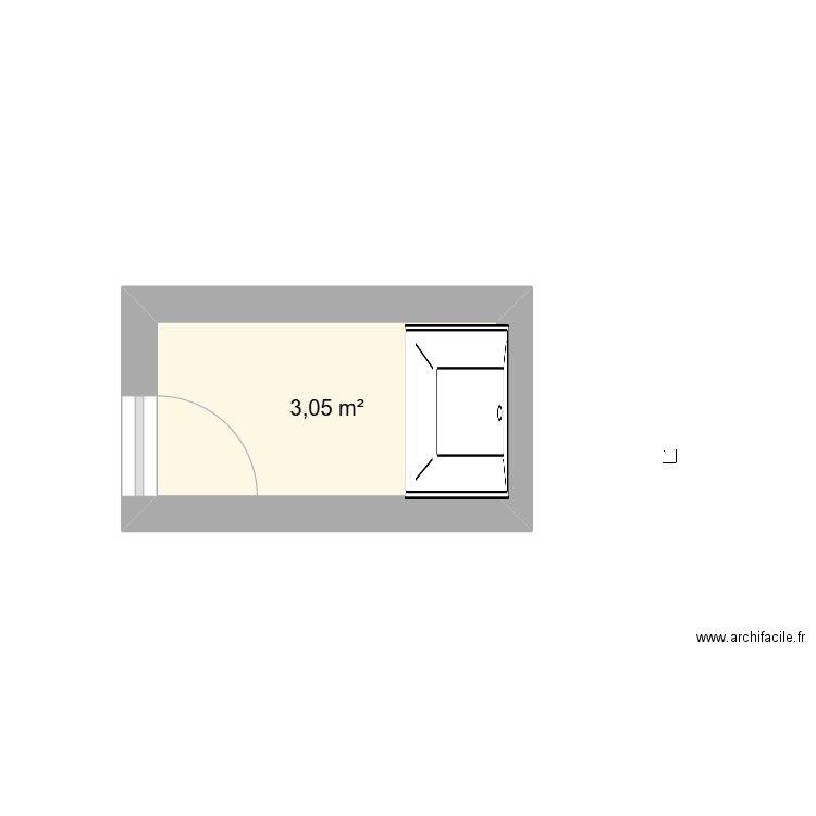 salle de bain. Plan de 0 pièce et 0 m2