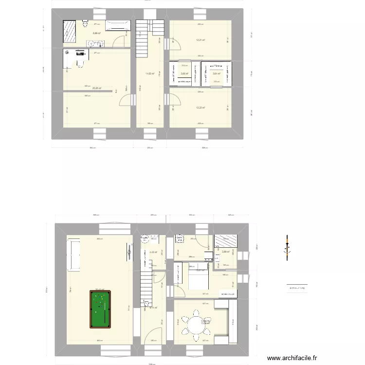 Pont du foss&eacute; 2. Plan de 
