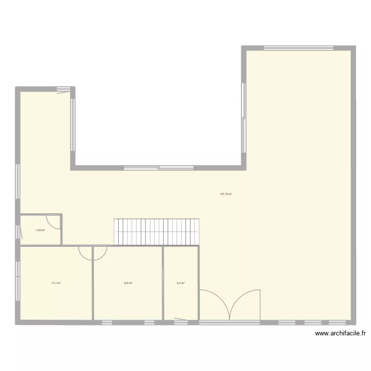 projet. Plan de 5 Pièces et 214 m² projet. Plan de 5 Pièces et 214 m²