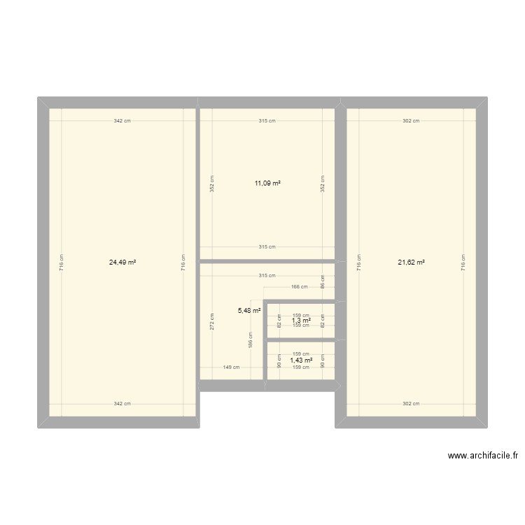 RDC -  André Messager. Plan de 0 pièce et 0 m2