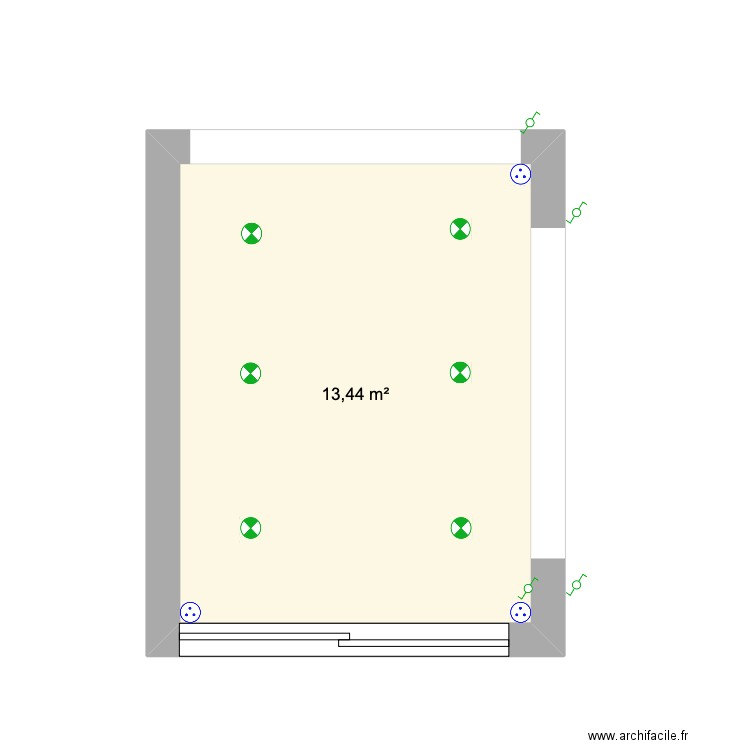 Surface CONNOR. Plan de 0 pièce et 0 m2