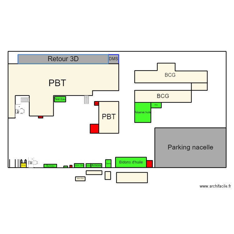 Réorganisation. Plan de 0 pièce et 0 m2