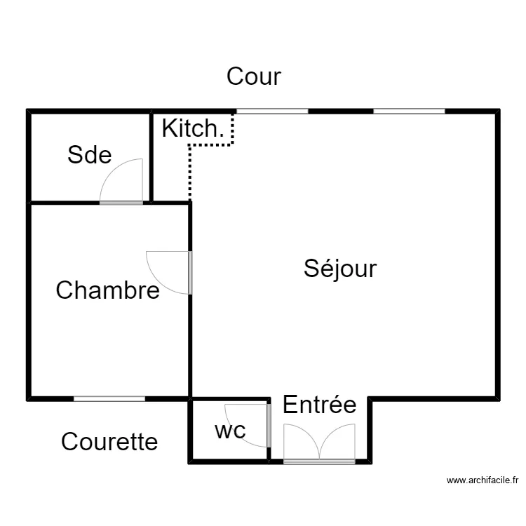 PETIT meira. Plan de 