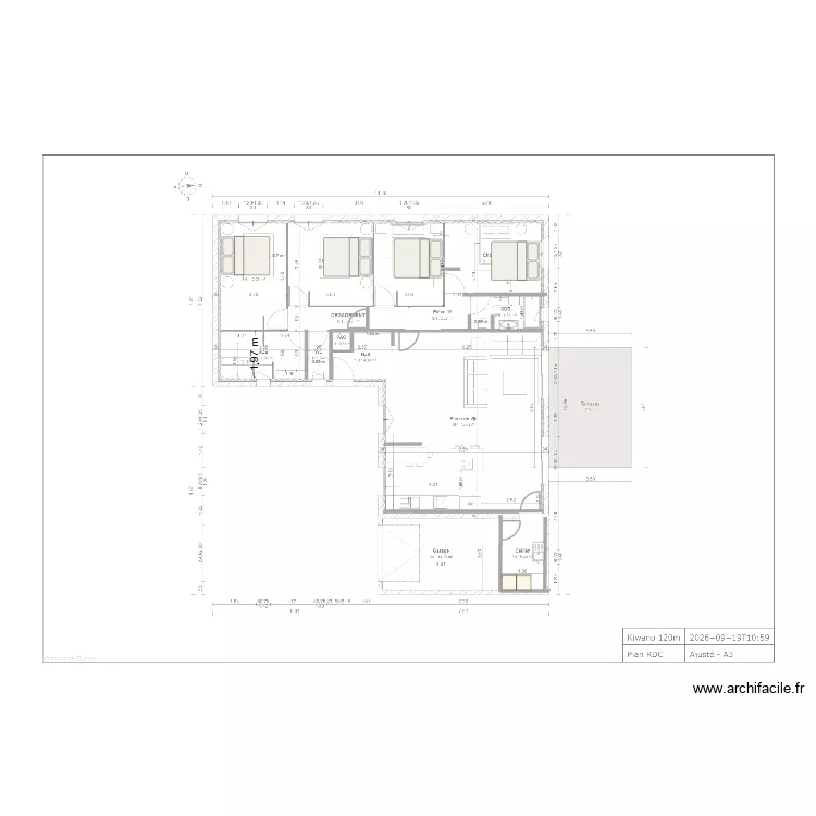 maison blagnac plein pied. Plan de maison blagnac plein pied. Plan de