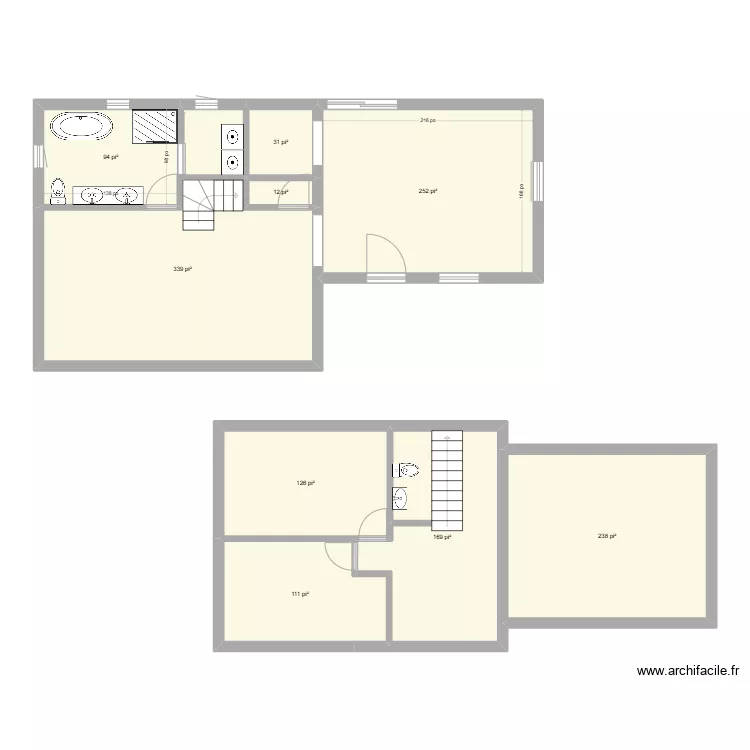 466 ch.du.Ruisseau Nord. Plan de 