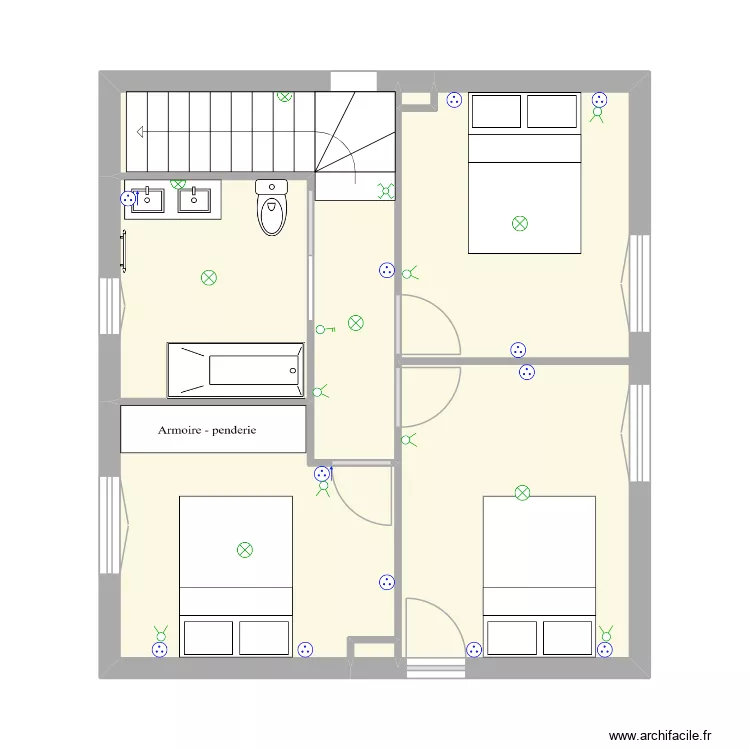 NEVEU1. Plan de 6 et 42 m² NEVEU1. Plan de 6 et 42 m²