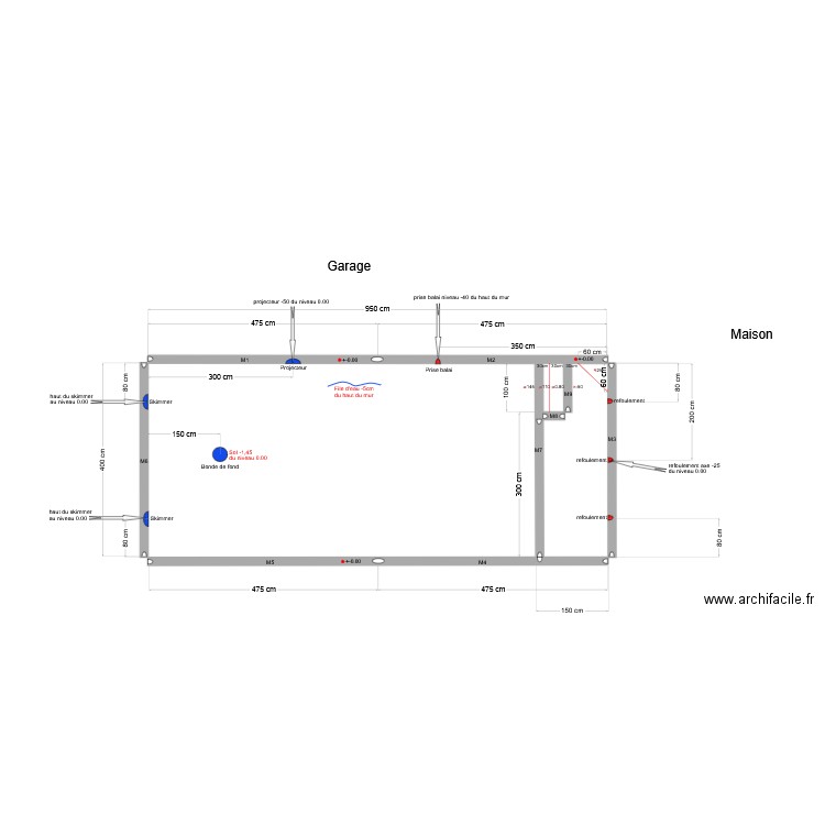 pechaut. Plan de 0 pièce et 0 m2