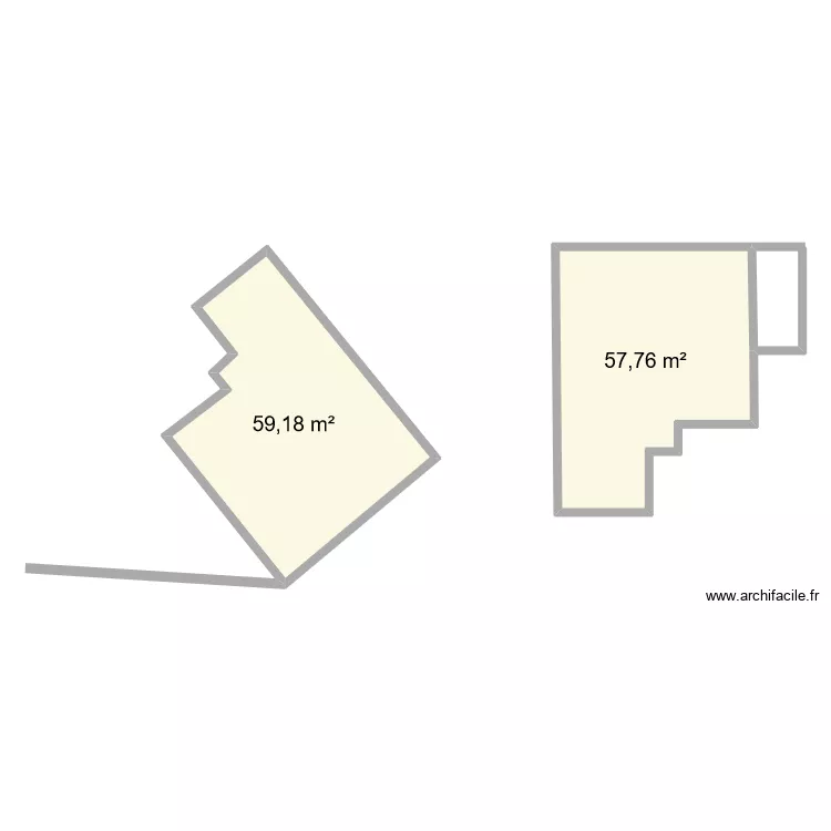 Extension entr&eacute;e. Plan de 