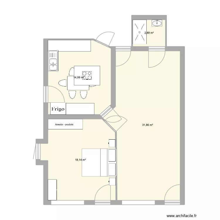 Bar St Jeures. Plan de 