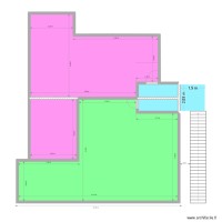 plan amenagement pavillon avec cotations couleur de maman