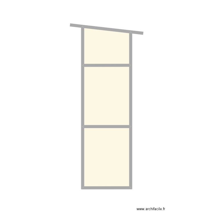 Abri Tour. Plan de 3 pièces et 11 m2