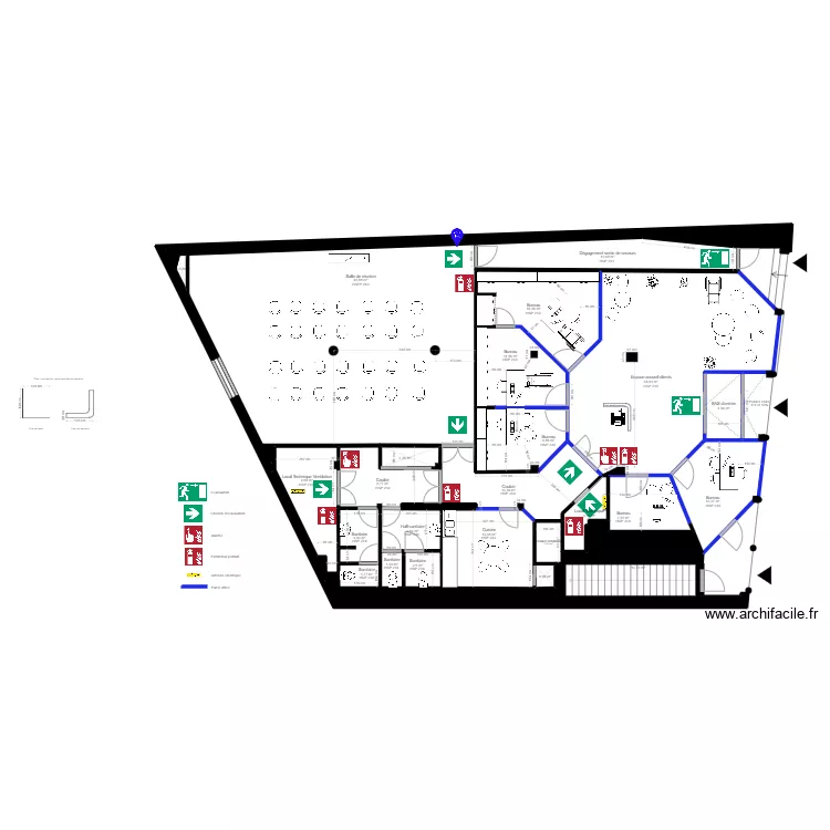 Projet RDC Auch - Incendie. Plan de 