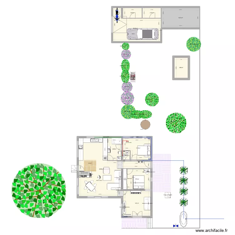 Plan n&deg;40720. Plan de 