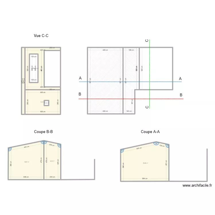 Panneau photovolta&iuml;que. Plan de 