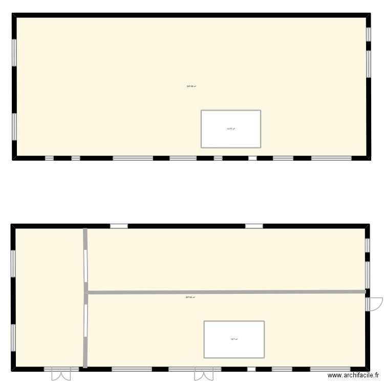 ESAT dec 2025. Plan de 4 pièces et 586 m2