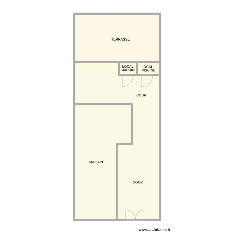 PLAN EXT BEAUVOISIN. Plan de PLAN EXT BEAUVOISIN. Plan de