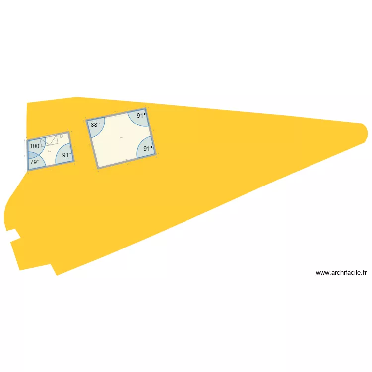 GARAGE SAINT LEGER. Plan de 2  et 229 m²