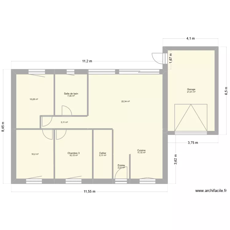 137. Plan de 10 Pièces et 103 m² 137. Plan de 10 Pièces et 103 m²