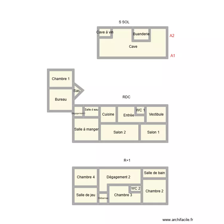 2502 SANQUER. Plan de 