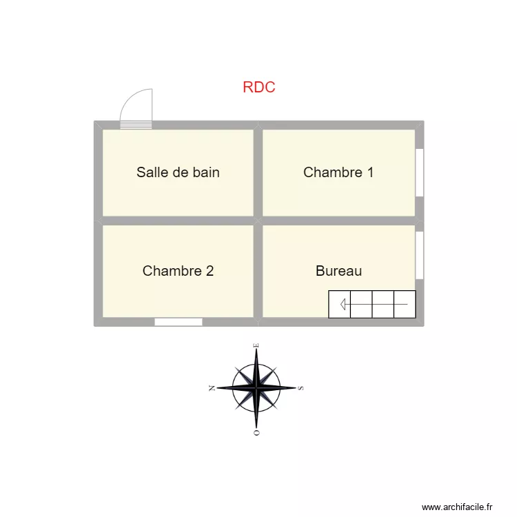 PLAN 2404 DANDRIEU RDC. Plan de PLAN 2404 DANDRIEU RDC. Plan de