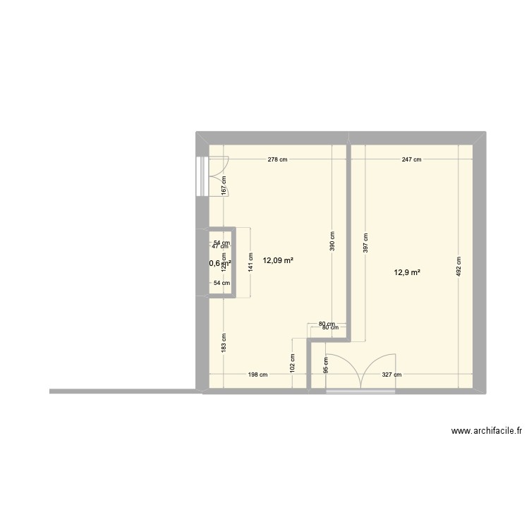 72 T2/T3. V2. Plan de 0 pièce et 0 m2