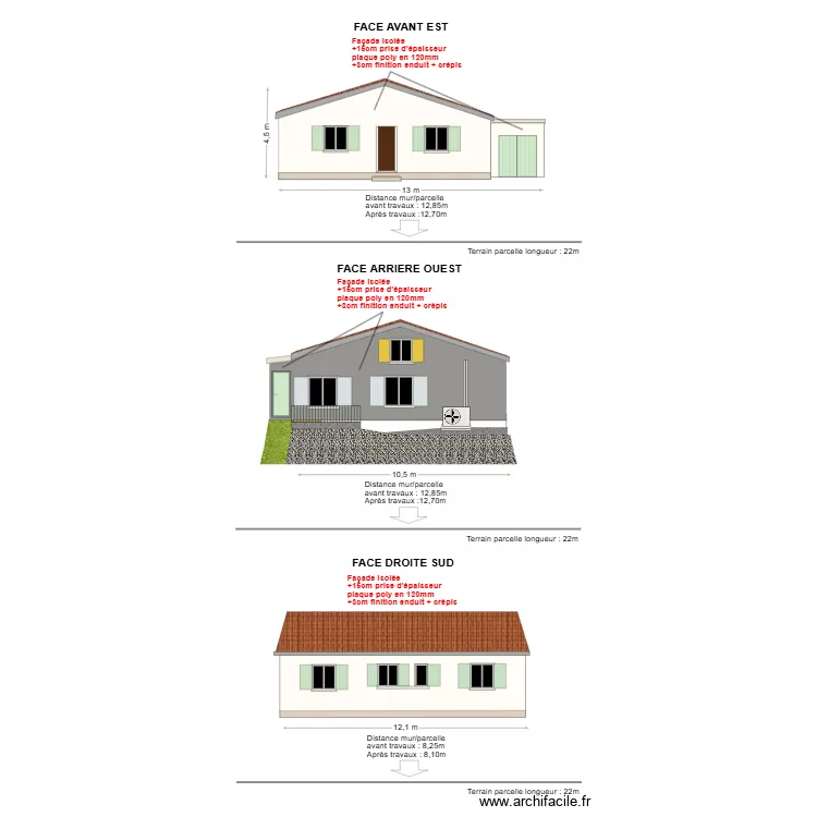 DP03 CAYRON. Plan de 