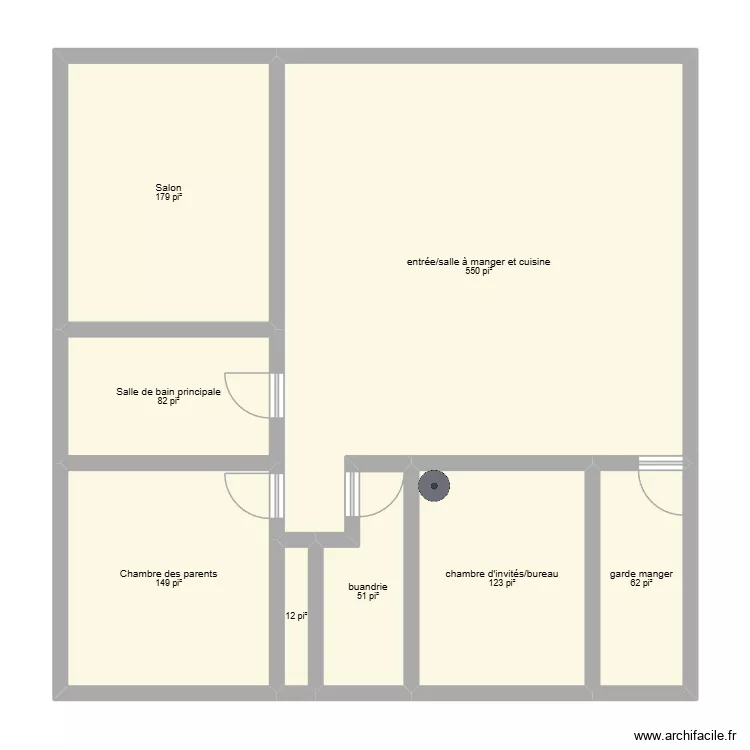 plan 2. Plan de 8  et 112 m²