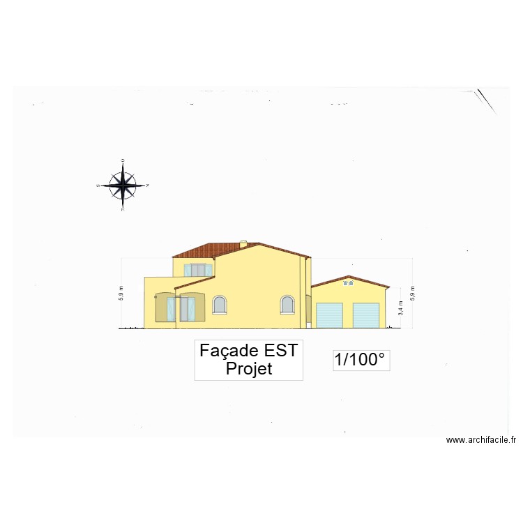 gorguette est projet. Plan de 0 pièce et 0 m2